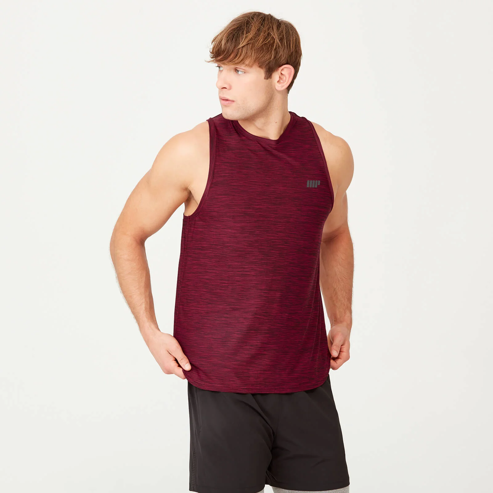 Dry-Tech Infinity Tank - Red Marl - XS - Red Marl Image 1