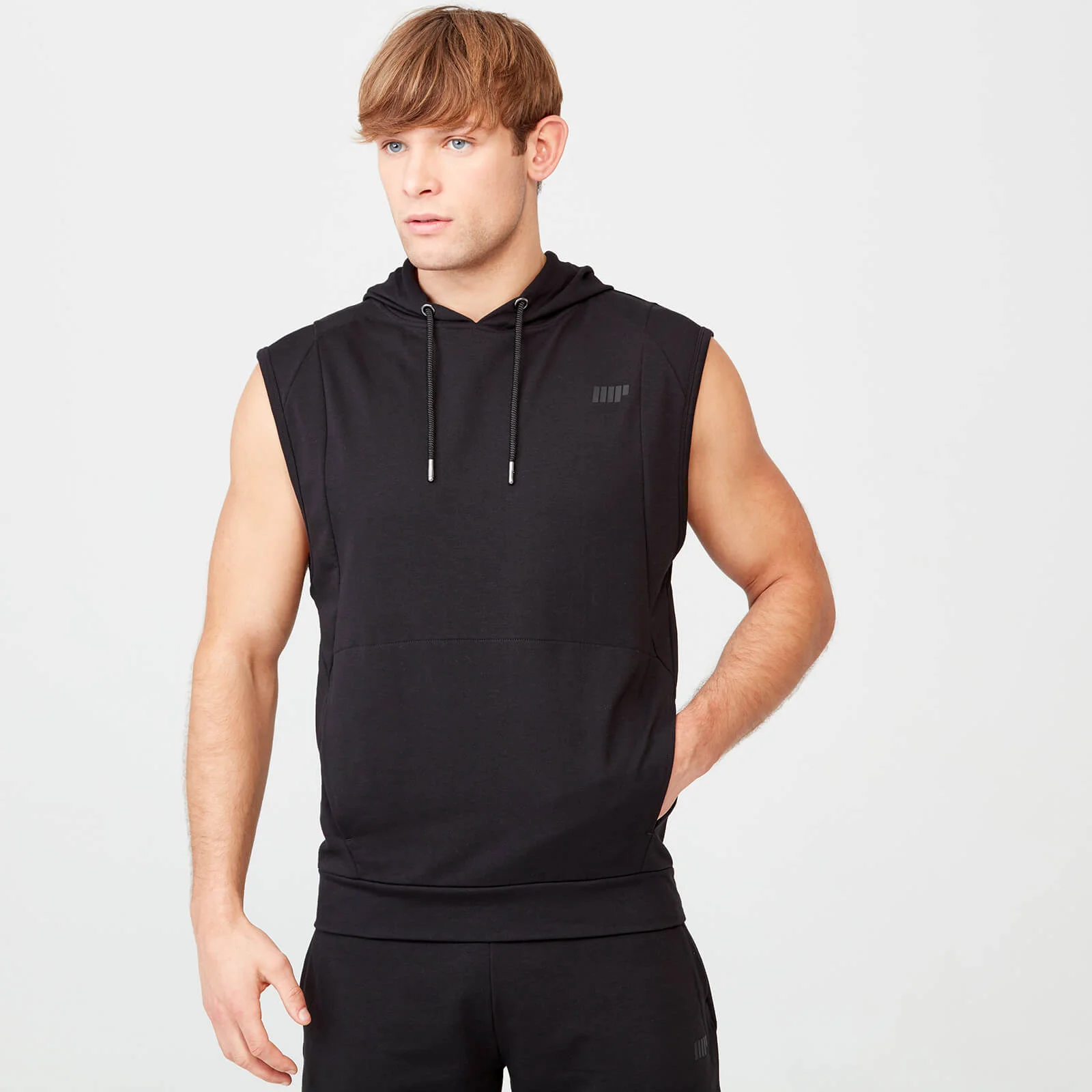 Form Sleeveless Hoodie - Black - XS Image 1