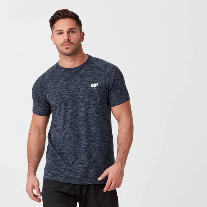 MP Men's Performance Short Sleeve Top - Navy Marl