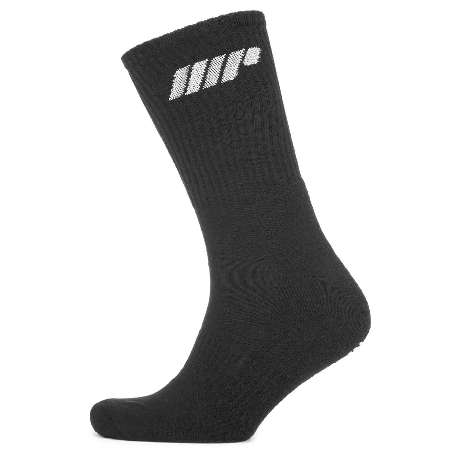 2 Pack Crew Socks - Slate Grey - UK 6-8/EU 38-41 Image 1