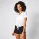 Twist Short Sleeve T-Shirt - White