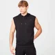 Form Sleeveless Hoodie - Black