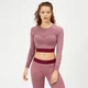 MP Women's Inspire Seamless Crop Top - Dusty Rose