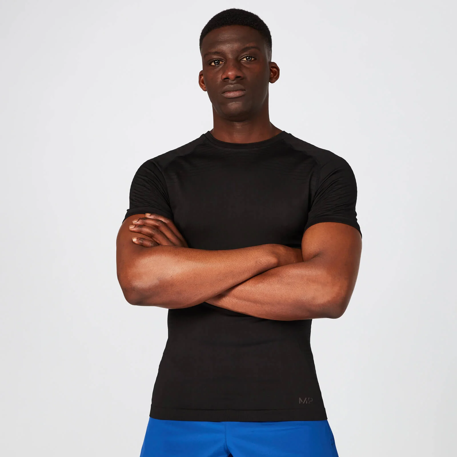 MP Elite Seamless T-Shirt - Black - XS Image 1