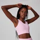 Power Longline Sports Bra - Orchid Ice