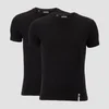 MP Men's Luxe Classic Crew T-Shirt - Black/Black (2 Pack)