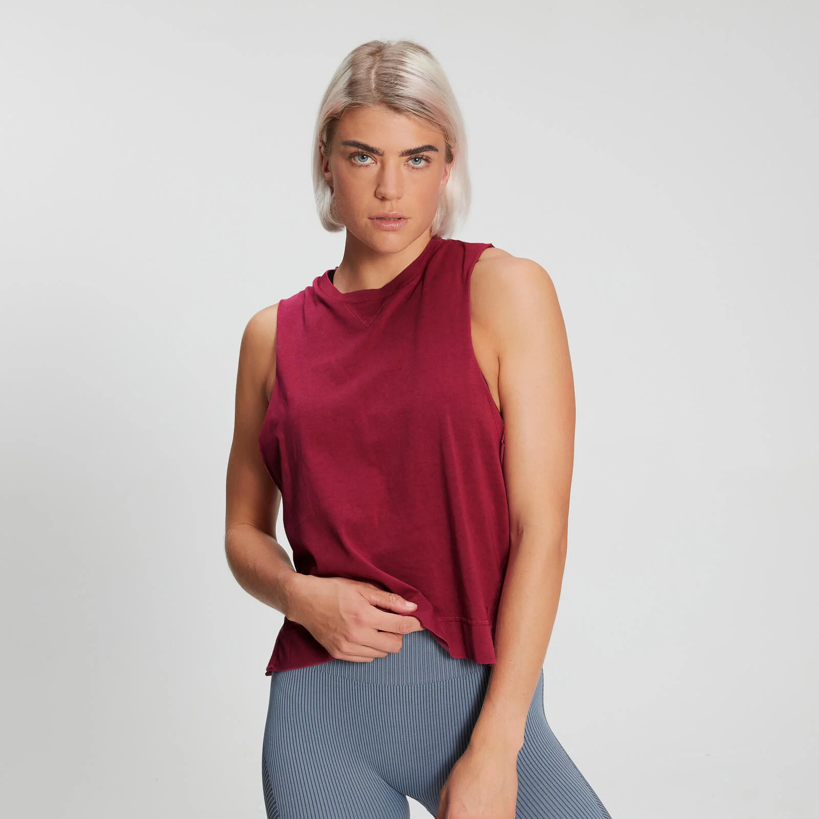 MP Women's Training Dropped Armhole Vest - Plum - XS Image 1