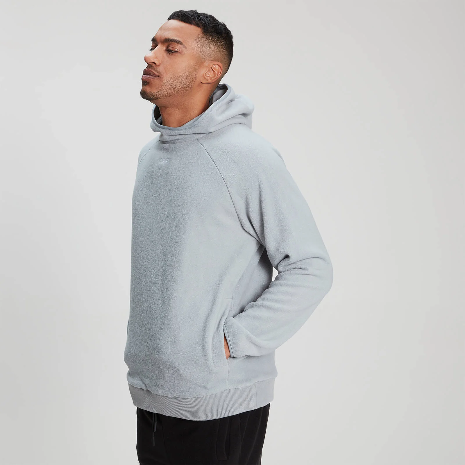 MP Men's Rest Day Fleece Pullover - Thunder Grey - XS Image 1