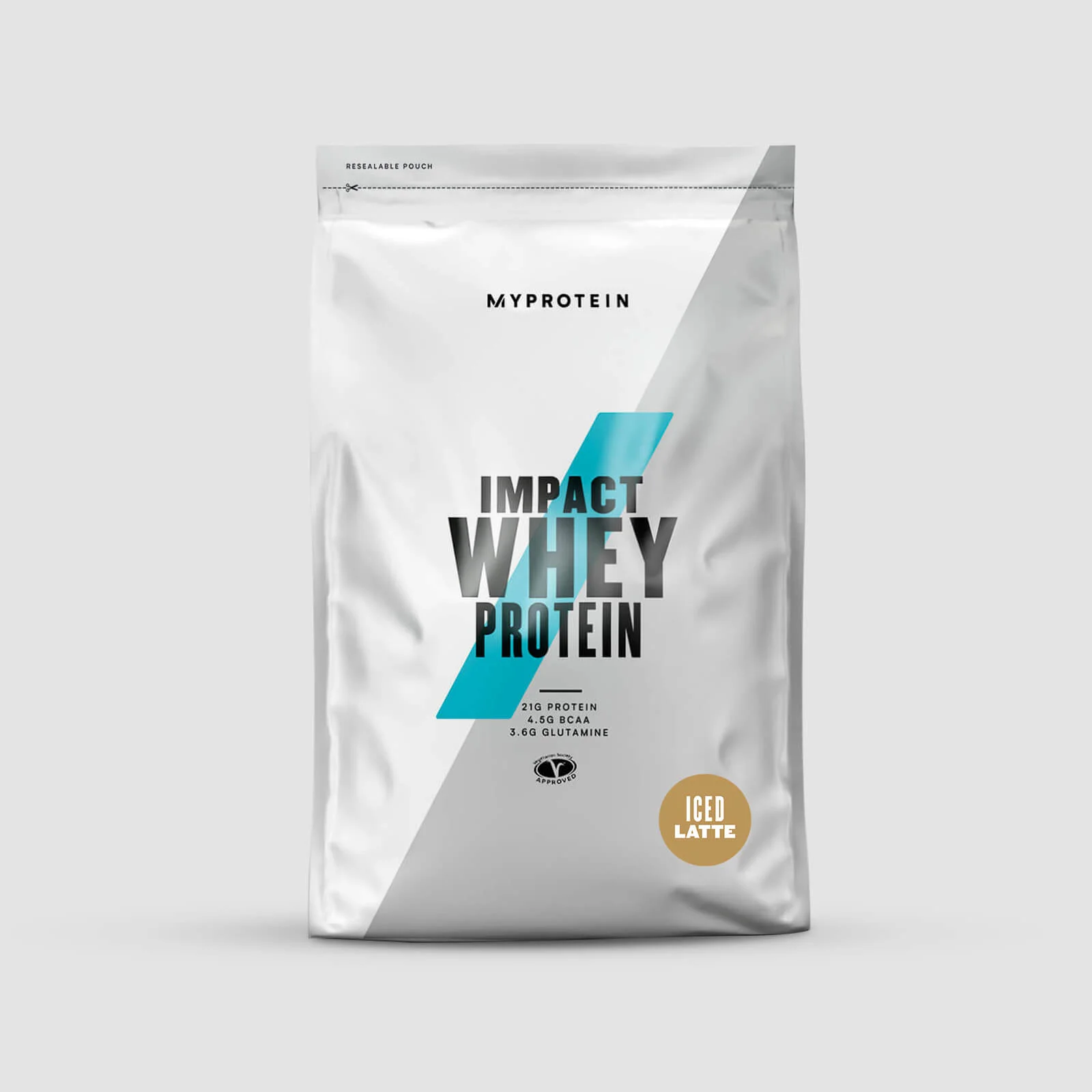Myprotein Impact Whey Protein, Iced Latte - 1kg - Iced Latte Image 1