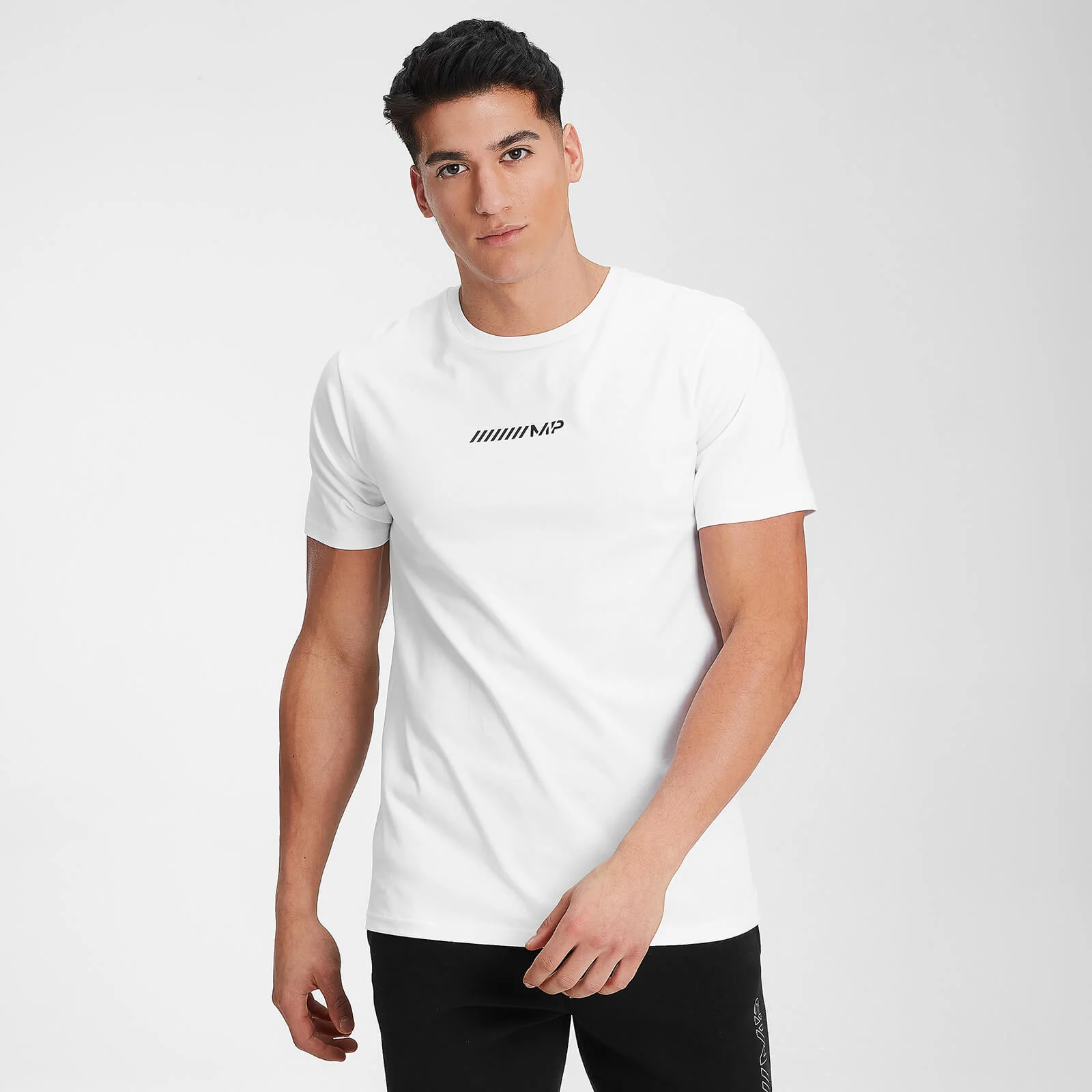 MP Men's Contrast Graphic Short Sleeve T-Shirt - White - XXS Image 1