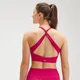 MP Women's Power Cross Back Sports Bra - Virtual Pink