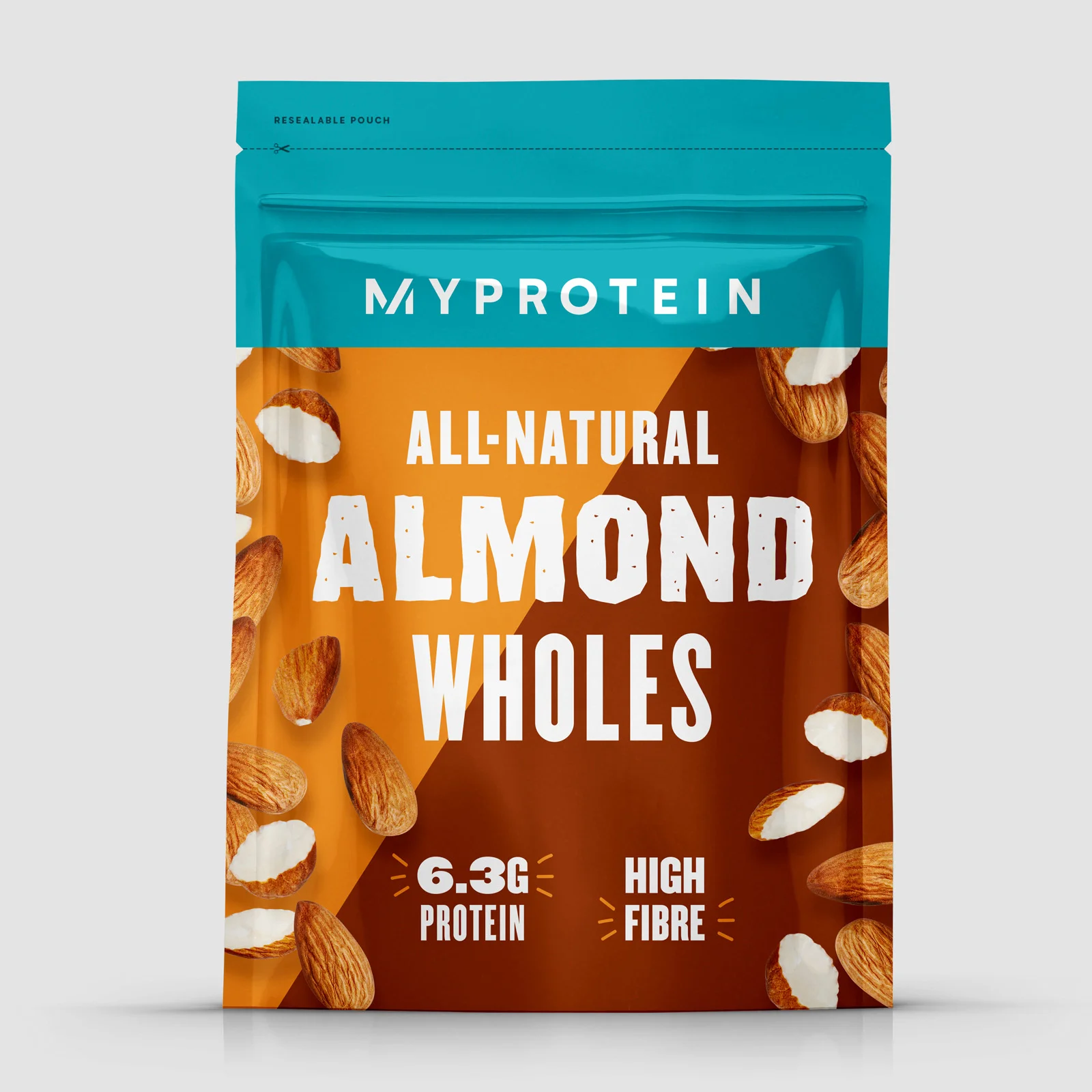 All-Natural Whole Almonds - 400g Image 1