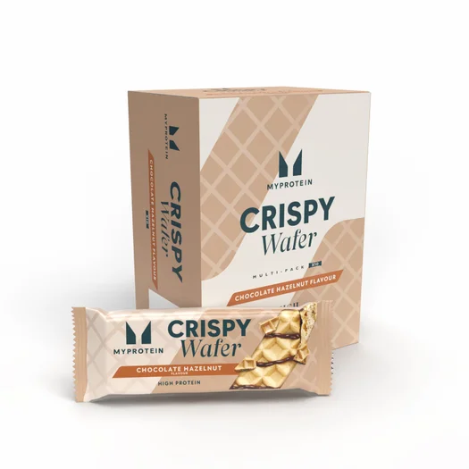 Crispy Protein Wafer - 10Bars - Chocolate Hazelnut