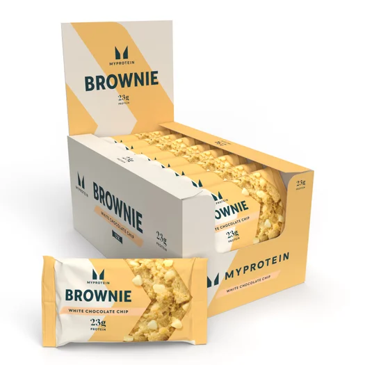 Protein Brownie - 12 x 75g - White Chocolate