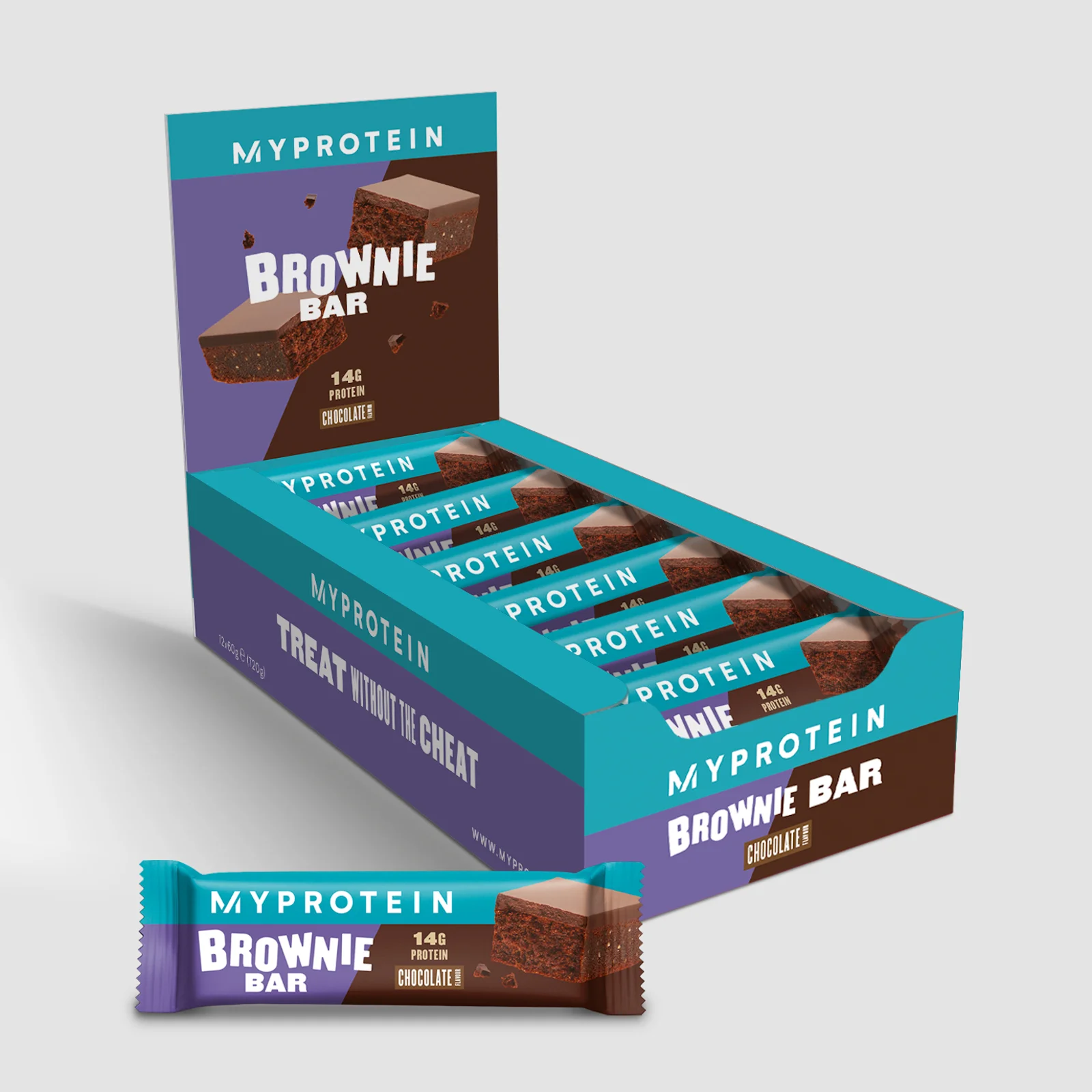 Protein Brownie Bar - Chocolate Image 1