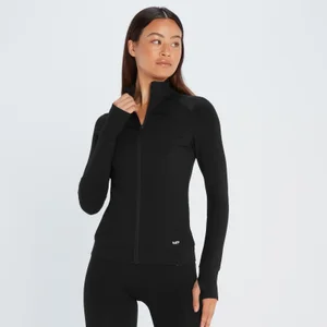 MP Women's Power Mesh Slim Fit Jacket – Black - Size XXS