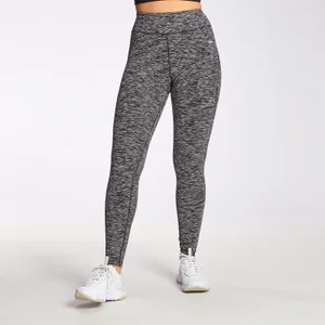 MP Women's Power Leggings - Black Space Dye - Size XXS
