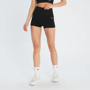 MP Women's Shape Seamless Booty Shorts - Black - Size XL