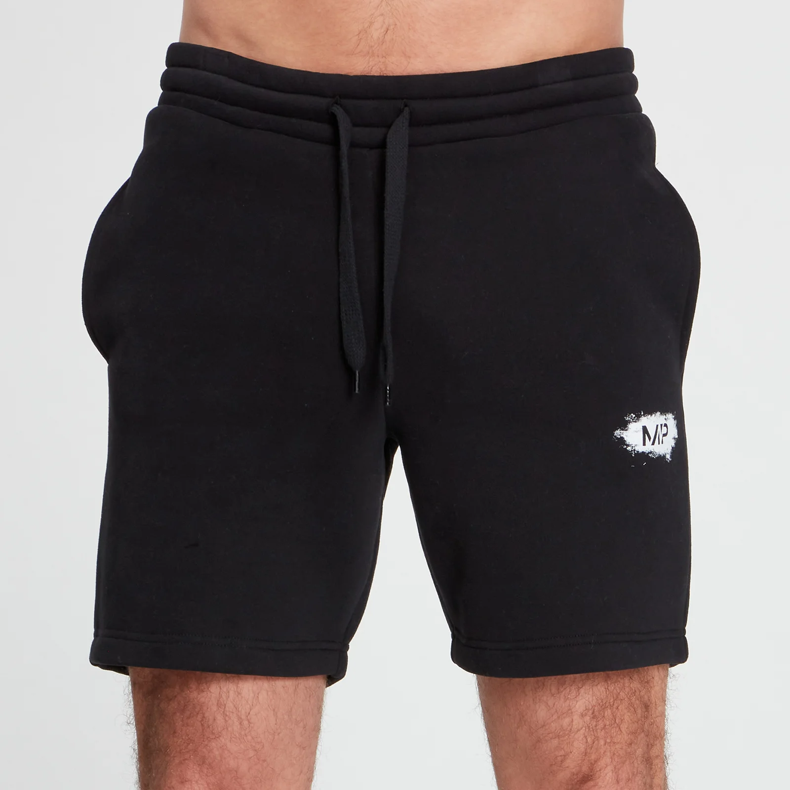 MP Men's Chalk Graphic Shorts - Black - XXS Image 1