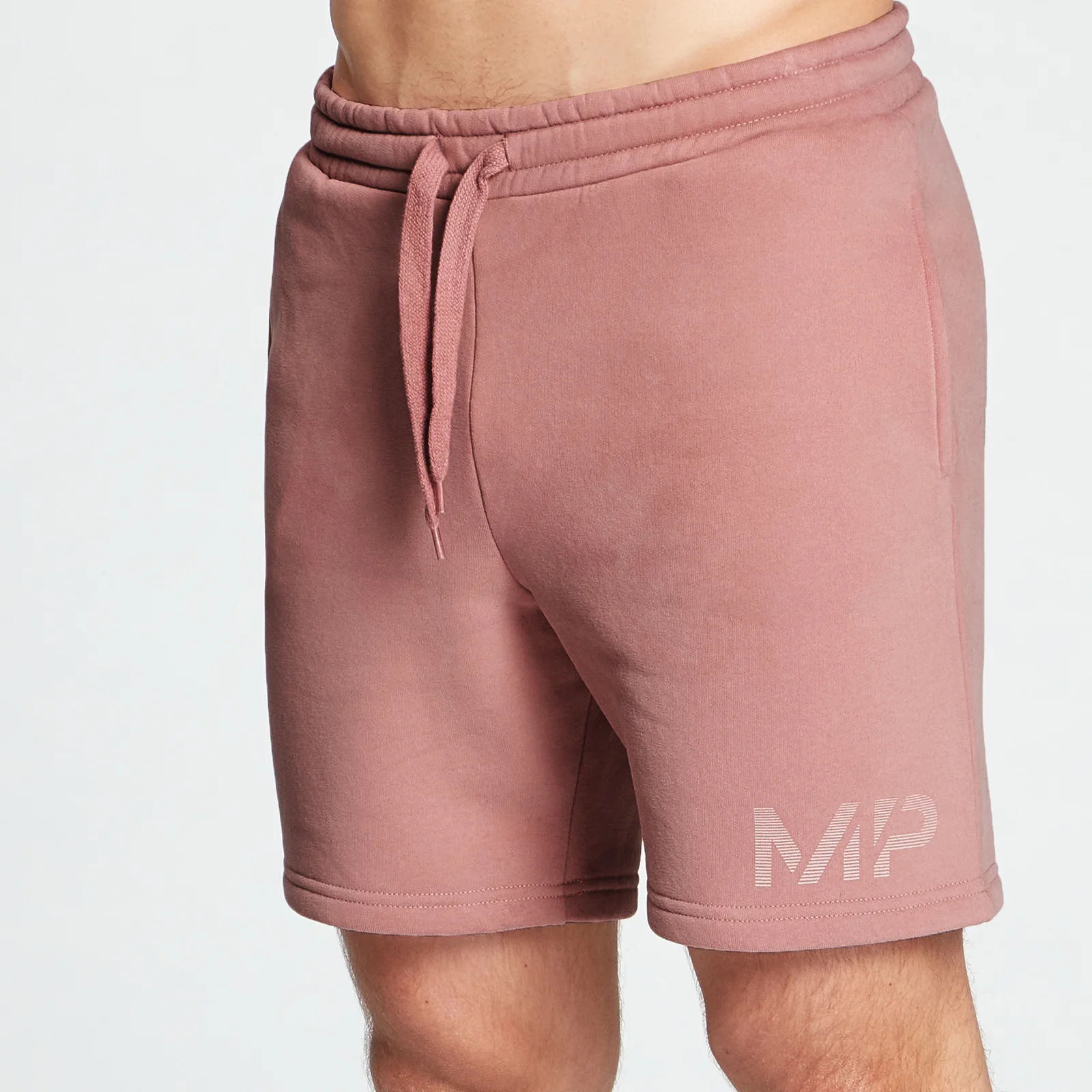 MP Men's Gradient Line Graphic Shorts - Washed Pink - XXS Image 1