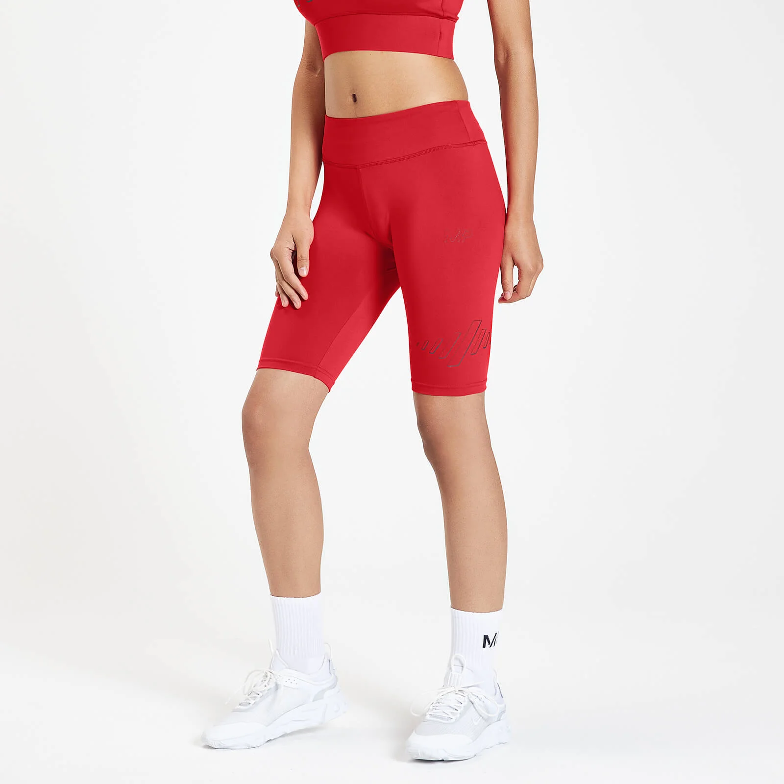 MP Women's Infinity Mark Training Cycling Shorts - Danger - XXS Image 1