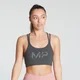 MP Women's Gradient Line Graphic Sports Bra - Carbon