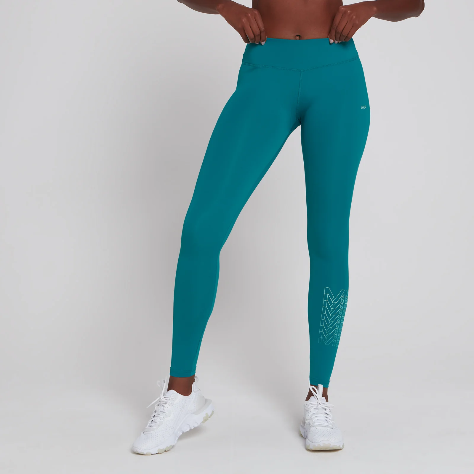 MP Women's Repeat MP Training Leggings - Teal - XXS Image 1