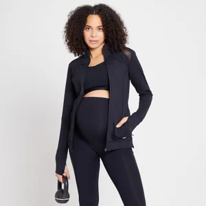 MP Women's Power Maternity Jacket - Black - Size XXS