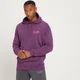 MP Men's Adapt Washed Hoodie - Dark Purple