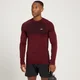MP Men's Seamless Long Sleeve Top - Scarlet Marl