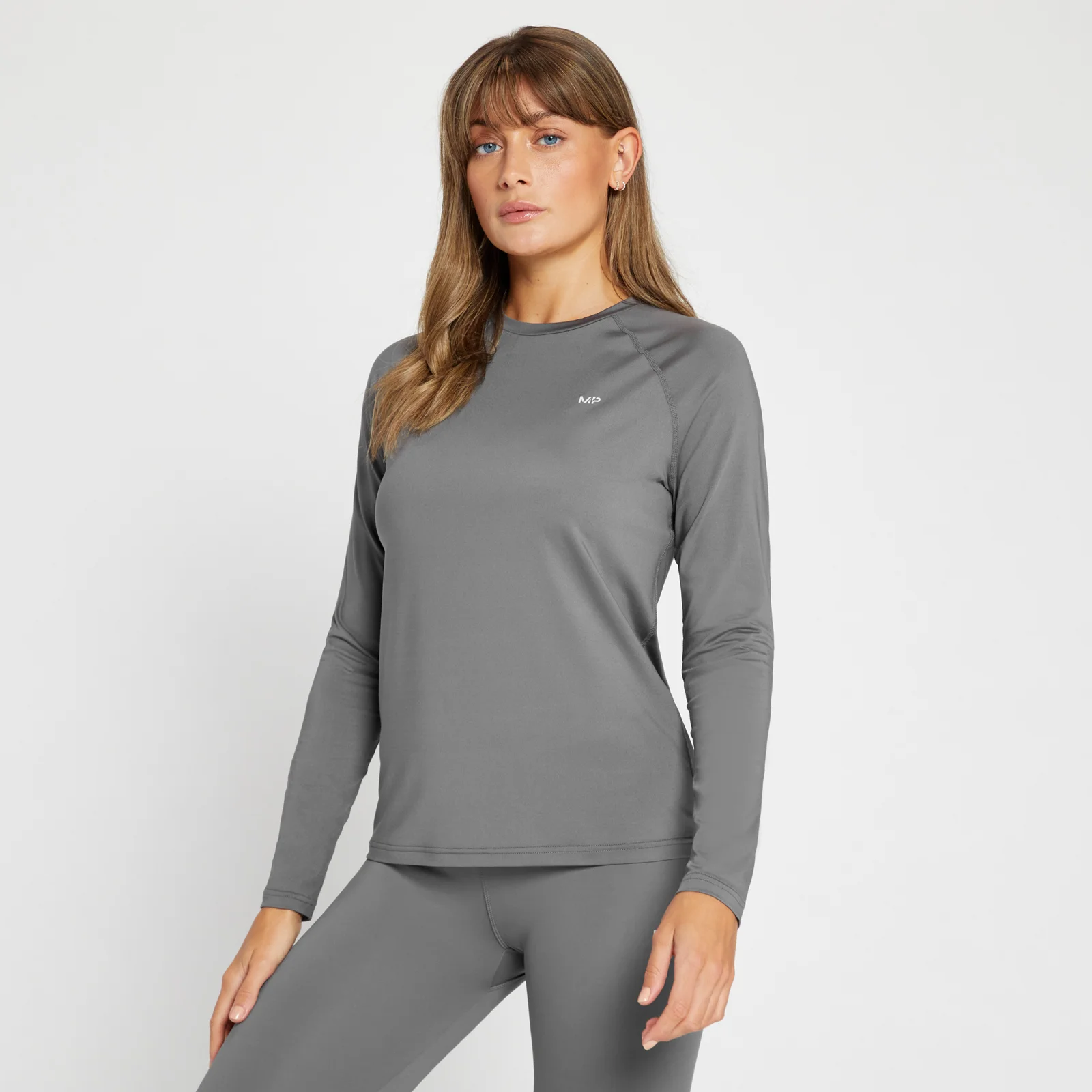 MP Women's Repeat MP Training Long Sleeve T-Shirt - Carbon - XXS Image 1