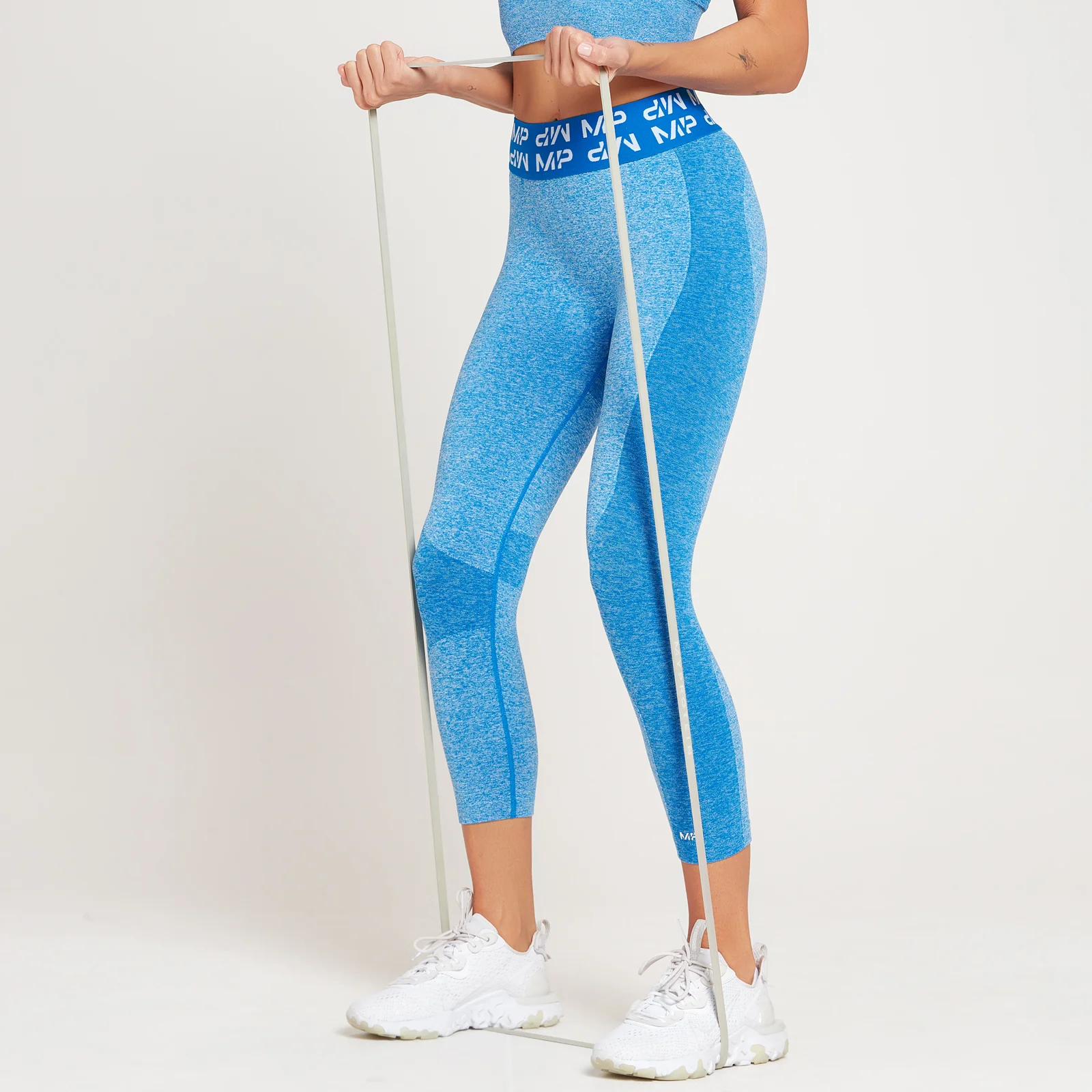 MP Women's Curve 3/4 Leggings - True Blue - XS Image 1