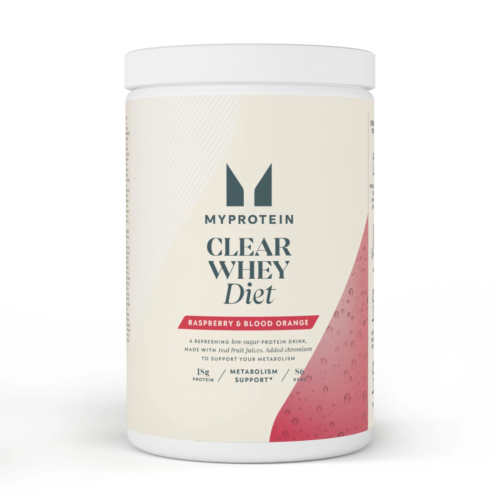 Clear Whey Diet - 500g - Raspberry & Blood Orange Image 1