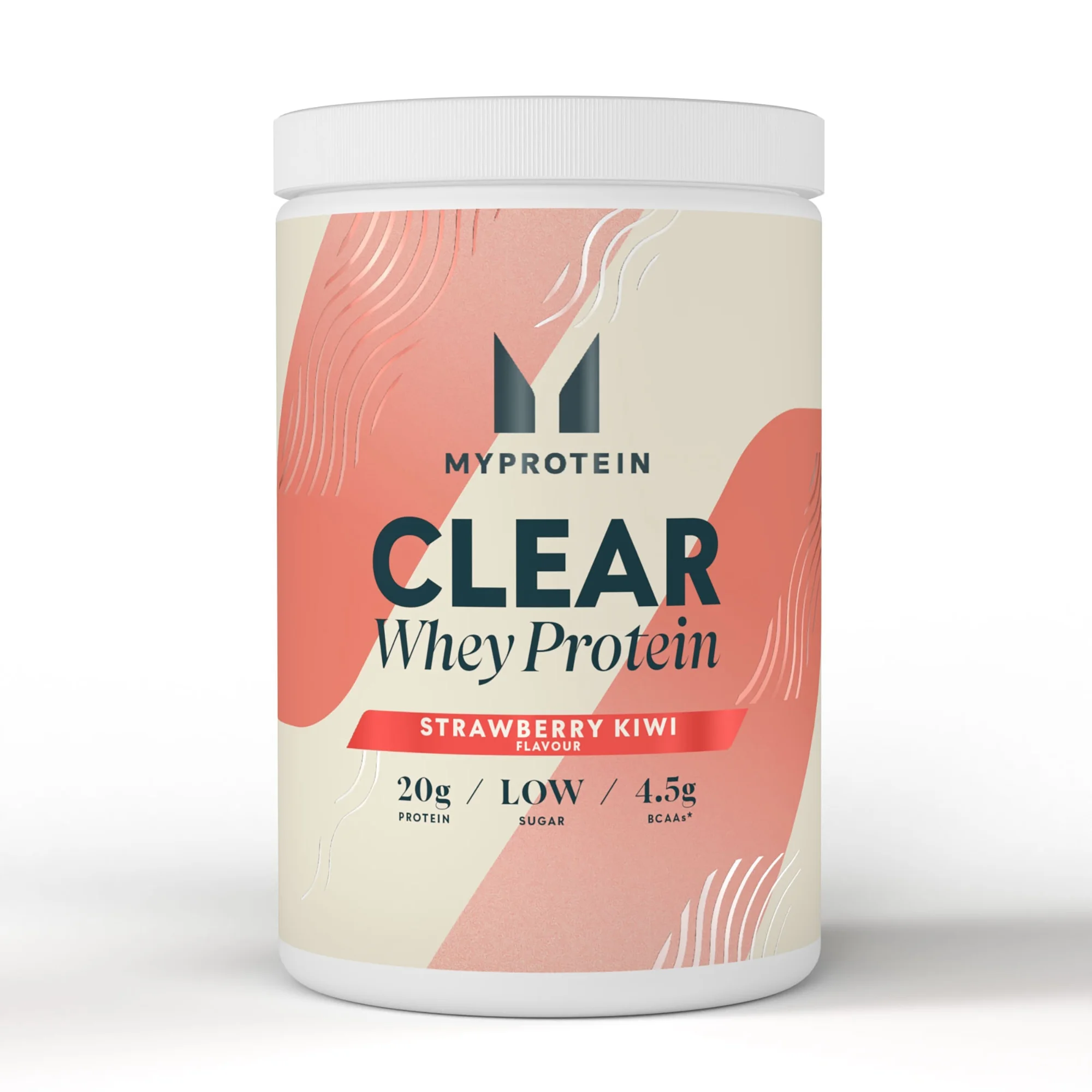 Clear Whey Protein Powder - 500g - 20servings - Strawberry Kiwi Image 1