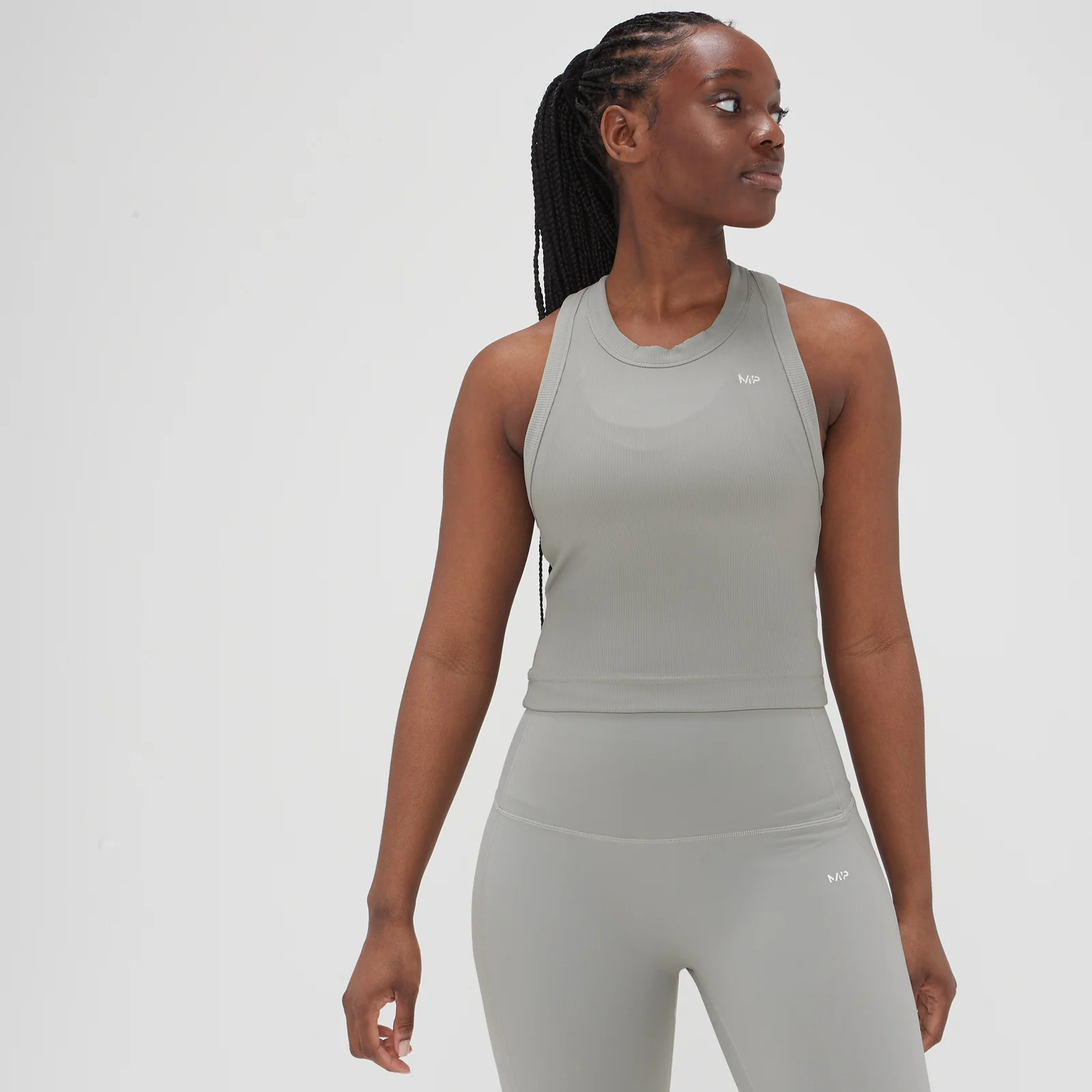 MP Women's Adapt Ribbed Vest - Storm - XXS Image 1