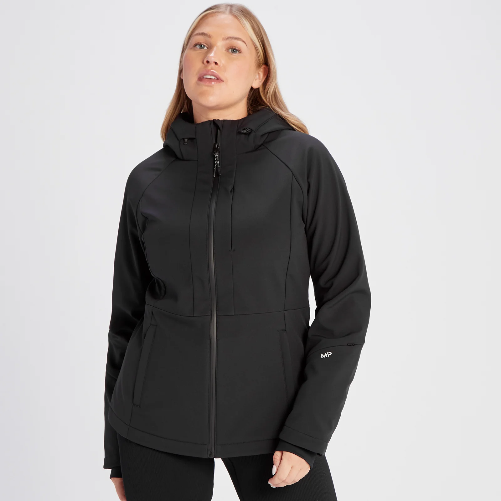 MP Women's Tempo Ultra Soft Shell Jacket - Black - XS Image 1