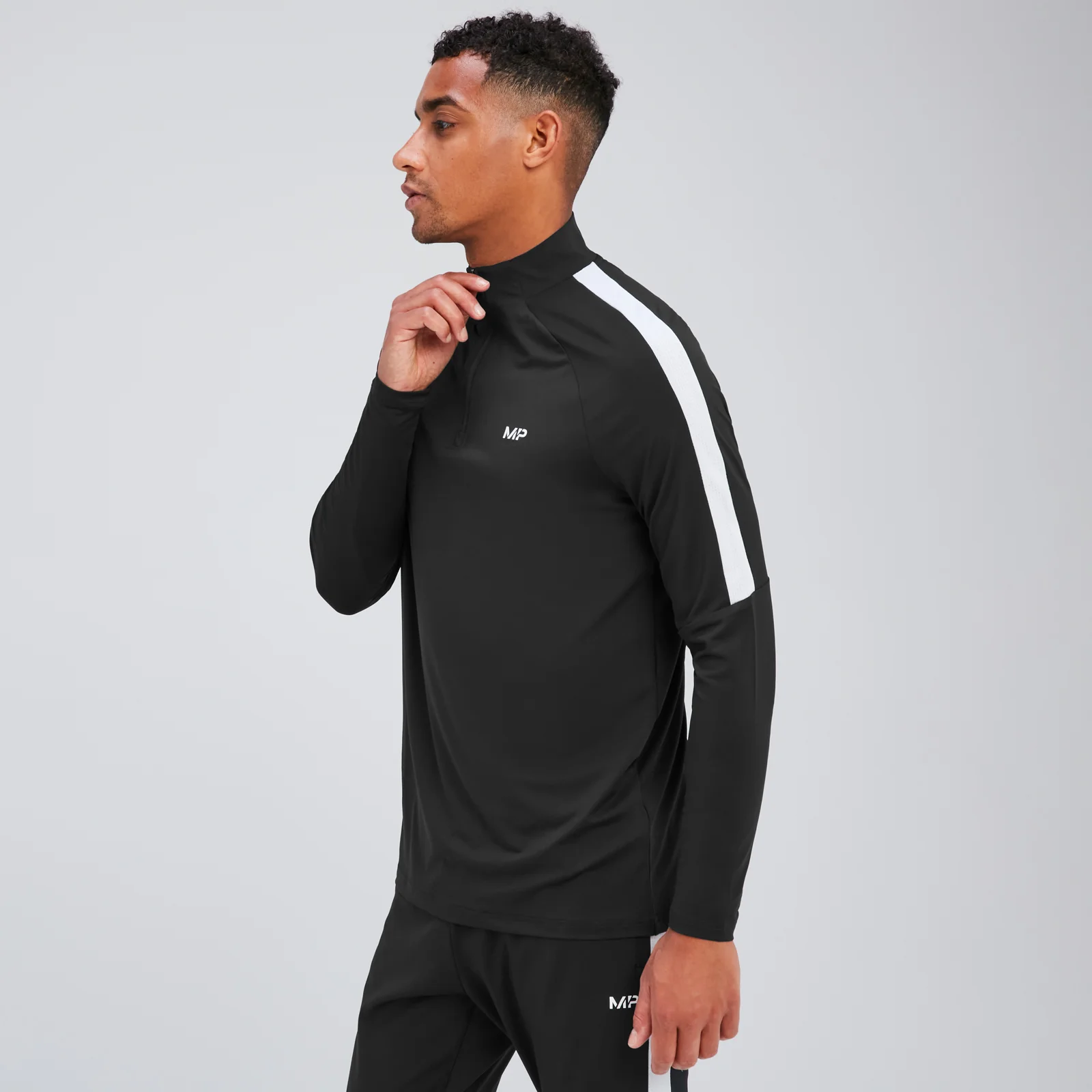 MP Men's Tempo 1/4 Zip - Black - XS Image 1