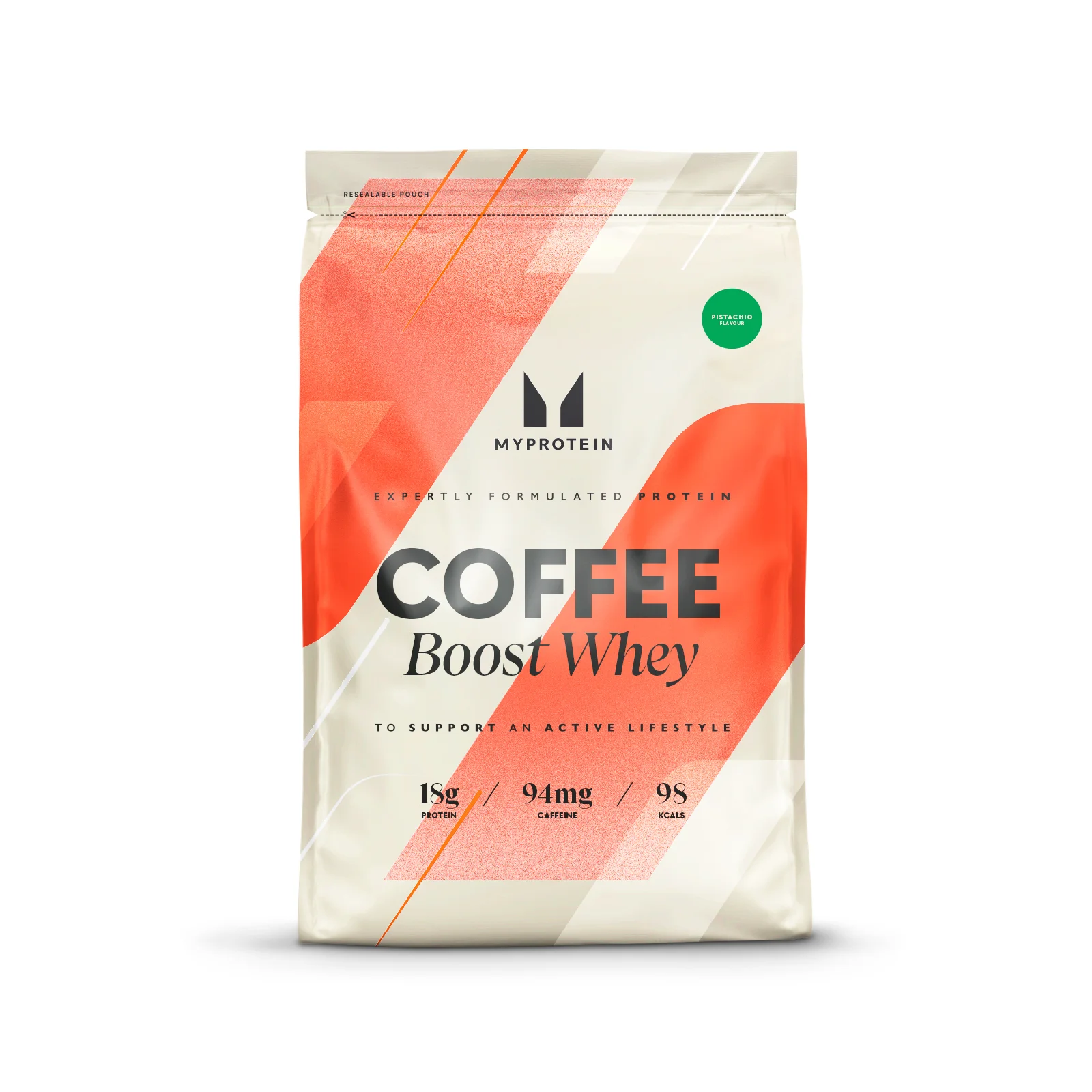 Coffee Boost Whey - Pistachio flavour - 1kg Image 1
