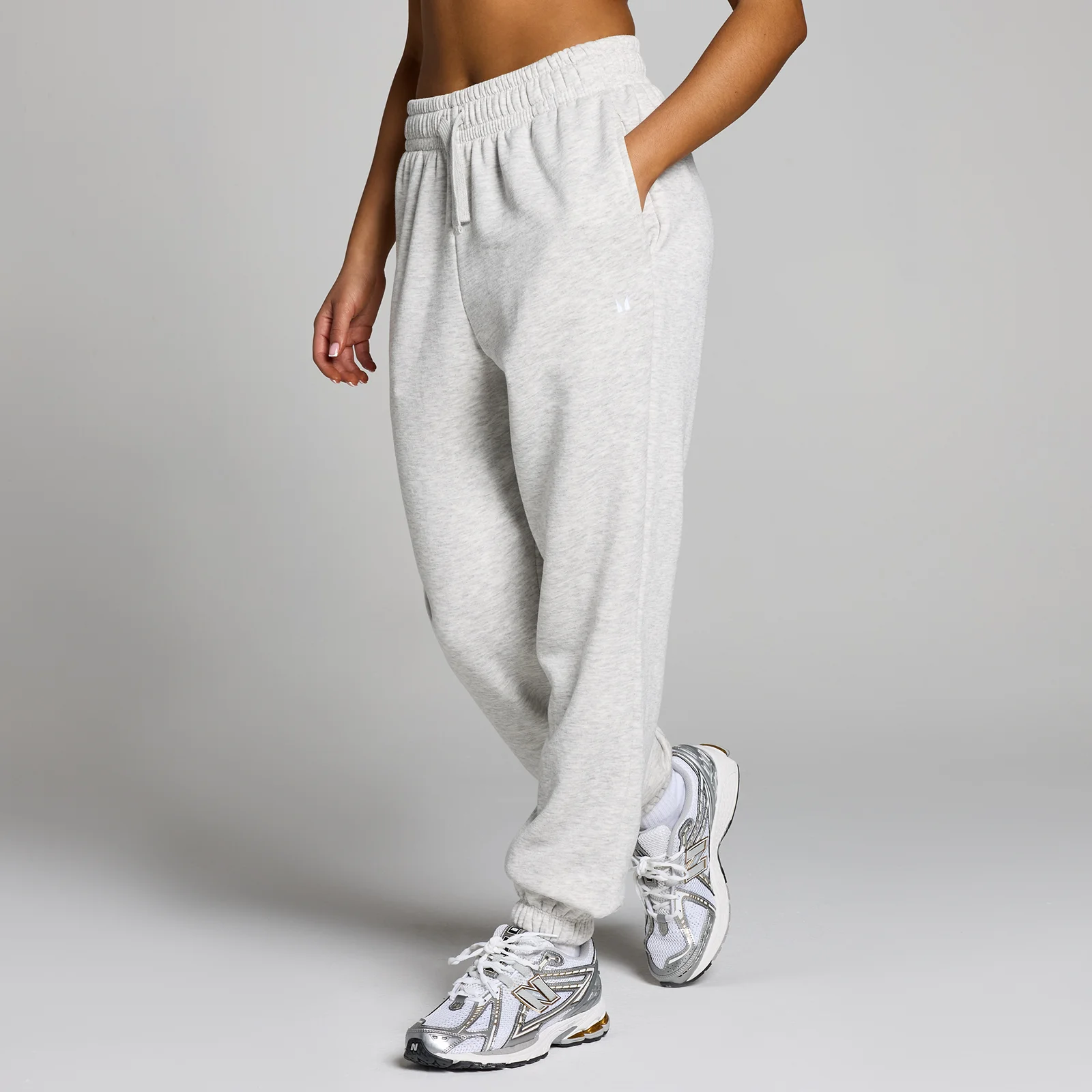 MP Women's Basics Joggers - Light Grey Marl - XS Image 1