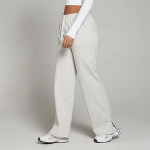 MP Women's Basics Straight Leg Joggers - Light Grey Marl - Size M