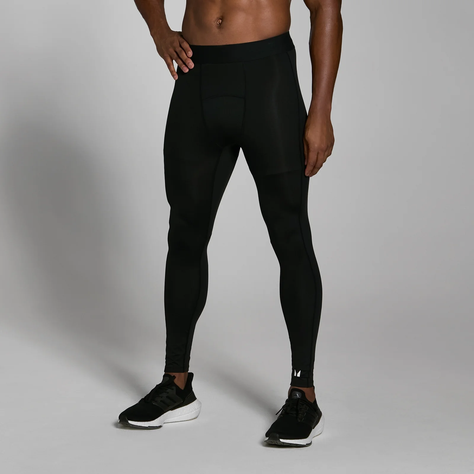 Men's Training Compression Leggings - Black - L Image 1