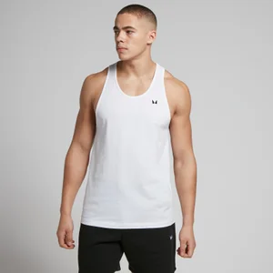 MP Men's Cotton Vest - White - Size XS