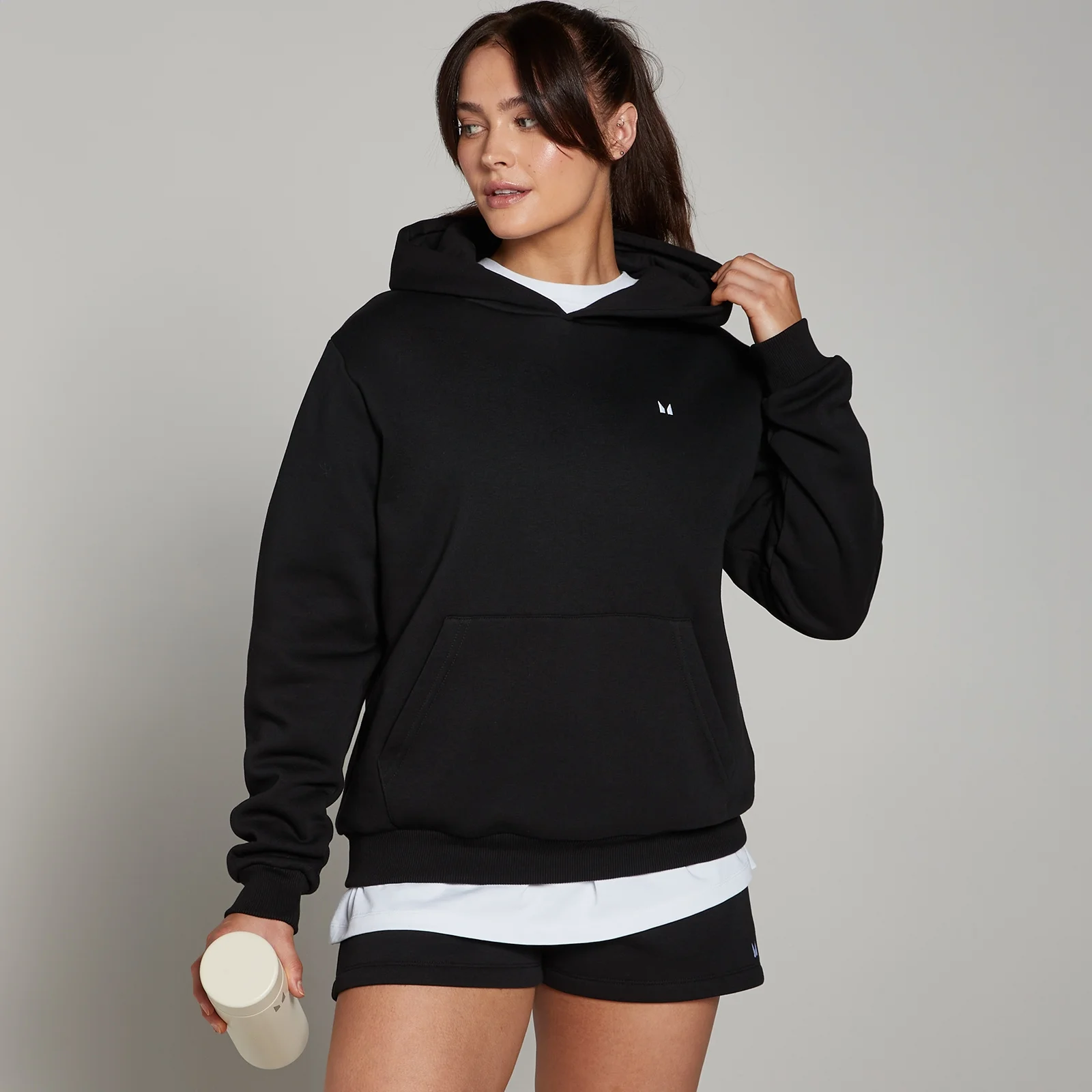 MP Women's Basics Regular Fit Hoodie - Black - M Image 1