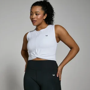 MP Women's Power Crop Vest - White - Size M