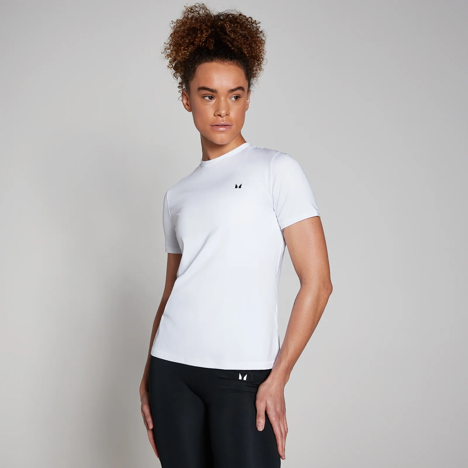MP Women's Training Short Sleeve T-Shirt - White - S Image 1