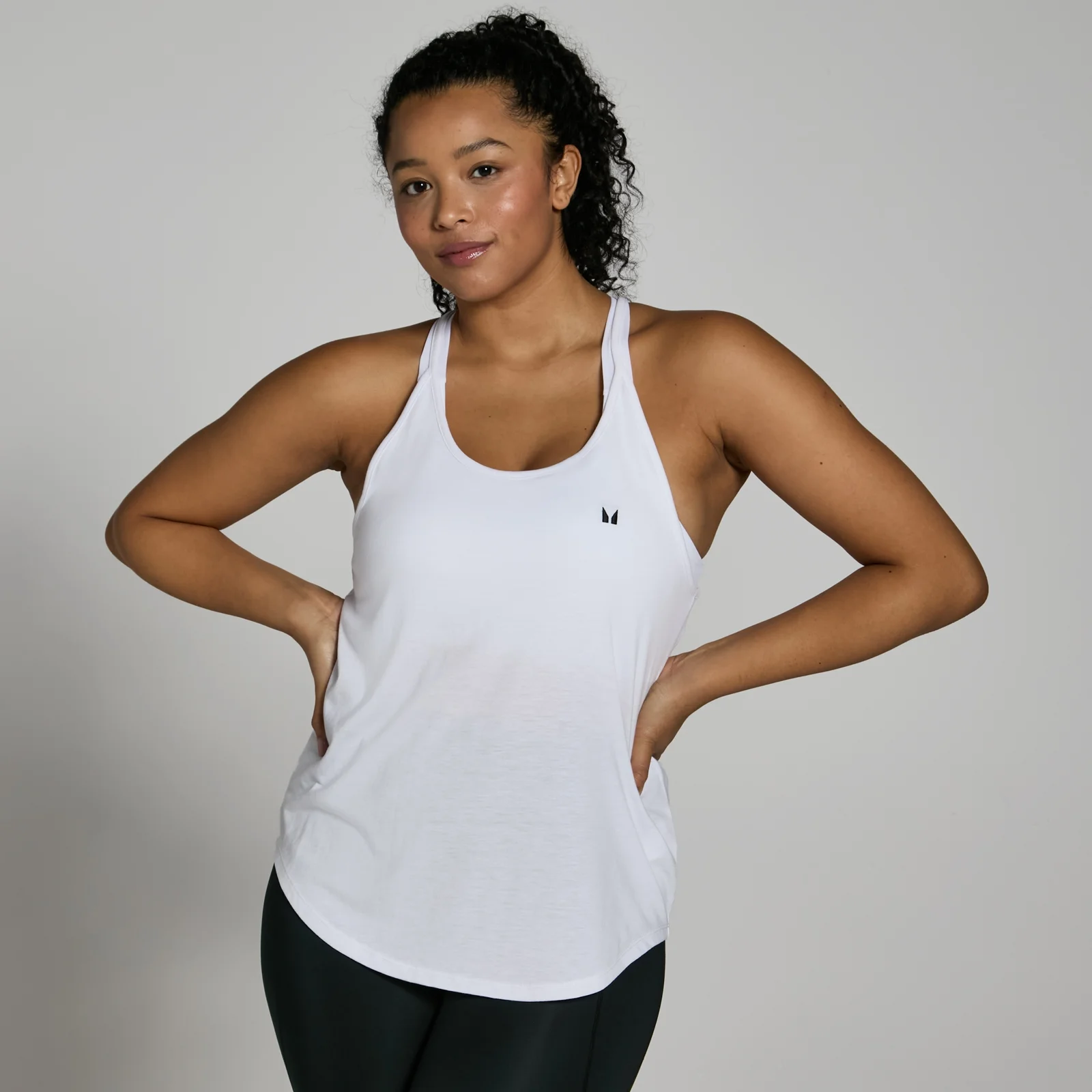 MP Women's Training Strappy Vest - White - S Image 1
