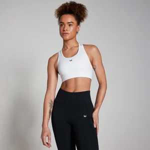 MP Women's Training Racerback Sports Bra - White - Size M