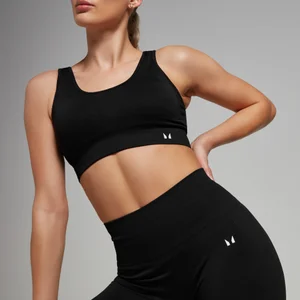MP Women's Tempo Seamless Bra - Black - Size S