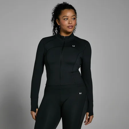 MP Women's Power Cropped Jacket - Black