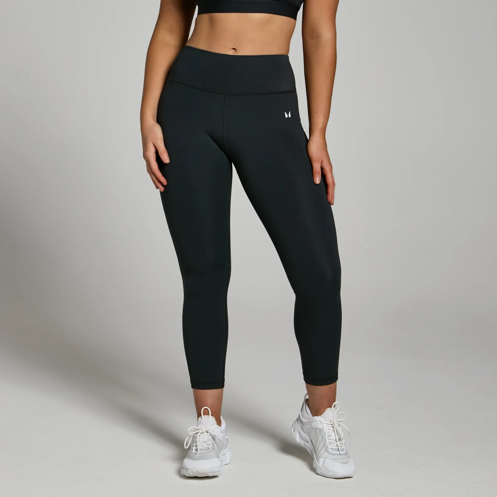 MP Women's Power 7/8 Leggings - Black - L Image 1